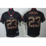 Nike Chicago Bears #23 Devin Hester Black With Camo Elite Jersey