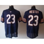 Nike Chicago Bears #23 Devin Hester Blue Elite Jersey