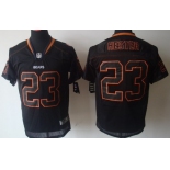 Nike Chicago Bears #23 Devin Hester Lights Out Black Elite Jersey