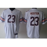 Nike Chicago Bears #23 Devin Hester White Elite Jersey