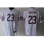 Nike Chicago Bears #23 Devin Hester White Elite Jersey
