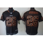 Nike Chicago Bears #26 Tim Jennings Lights Out Black Elite Jersey