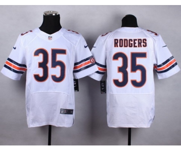 Nike Chicago Bears #35 Jacquizz Rodgers White Elite Jersey