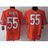 Nike Chicago Bears #55 Lance Briggs Orange Elite Jersey