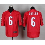 Nike Chicago Bears #6 Jay Cutler 2014 QB Red Elite Jersey