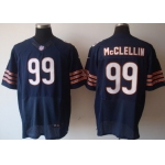 Nike Chicago Bears #99 Shea McClellin Blue Elite Jersey