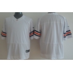 Nike Chicago Bears Blank White Elite Jersey