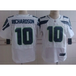 Nike Seattle Seahawks #10 Paul Richardson White Elite Jersey