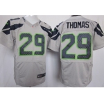 Nike Seattle Seahawks #29 Earl Thomas Gray Elite Jersey