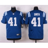 Men's Indianapolis Colts #41 Robert Smith Royal Blue Team Color NFL Nike Elite Jersey