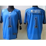 Nike Indianapolis Colts #1 Pat McAfee Drift Fashion Blue Elite Jersey