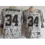 Nike Indianapolis Colts #34 Trent Richardson 2013 USMC Camo Elite Jersey