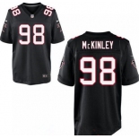 Men's 2017 NFL Draft Atlanta Falcons #98 Takkarist McKinley Black Alternate Stitched NFL Nike Elite Jersey