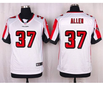 Men's Atlanta Falcons #37 Ricardo Allen White Road NFL Nike Elite Jersey