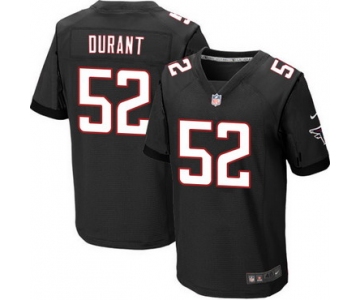 Men's Atlanta Falcons #52 Justin Durant Black Alternate NFL Nike Elite Jersey