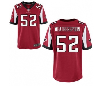 Men's Atlanta Falcons #52 Sean Weatherspoon Red Team Color NFL Nike Elite Jersey