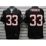 Nike Atlanta Falcons #33 Michael Turner Black Elite Jersey