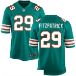 Men's Miami Dolphins #29 Minkah Fitzpatrick Aqua Green Alternate Stitched NFL Nike Game Jersey