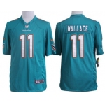 Nike Miami Dolphins #11 Mike Wallace 2013 Green Game Jersey