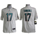 Nike Miami Dolphins #17 Ryan Tannehill 2013 White Game Jersey