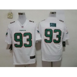 Nike Miami Dolphins #93 Ndamukong Suh 2013 White Game Jersey