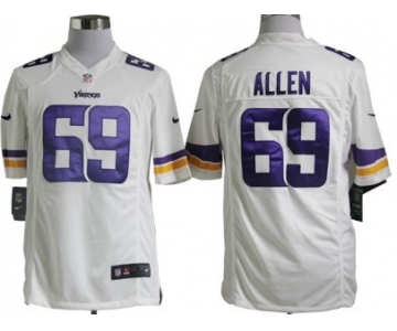 Nike Minnesota Vikings #69 Jared Allen 2013 White Game Jersey