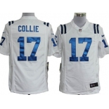 Nike Indianapolis Colts #17 Austin Collie White Game Jersey