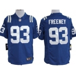 Nike Indianapolis Colts #93 Dwight Freeney Blue Game Jersey