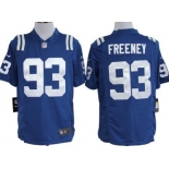 Nike Indianapolis Colts #93 Dwight Freeney Blue Game Jersey