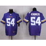 Men's Minnesota Vikings #54 Eric Kendricks 2013 Nike Purple Elite Jersey