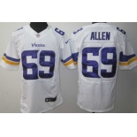 Nike Minnesota Vikings #69 Jared Allen 2013 White Elite Jersey