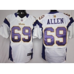 Nike Minnesota Vikings #69 Jared Allen White Elite Jersey