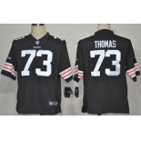 Nike Cleveland Browns #73 Joe Thomas Brown Game Jersey