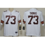 Nike Cleveland Browns #73 Joe Thomas White Game Jersey