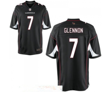 Men's Arizona Cardinals #7 Mike Glennon Black Alternate Stitched NFL Nike Game Jersey