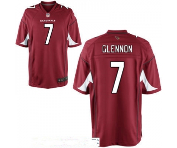 Men's Arizona Cardinals #7 Mike Glennon Red Stitched NFL Nike Game Jersey
