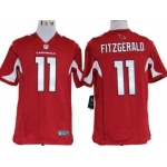Nike Arizona Cardinals #11 Larry Fitzgerald Red Game Jersey