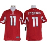 Nike Arizona Cardinals #11 Larry Fitzgerald Red Game Jersey