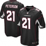 Nike Arizona Cardinals #21 Patrick Peterson Black Game Jersey