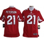 Nike Arizona Cardinals #21 Patrick Peterson Red Game Jersey