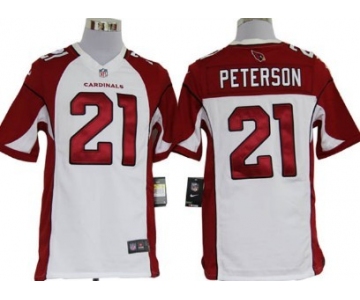 Nike Arizona Cardinals #21 Patrick Peterson White Game Jersey