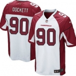 Nike Arizona Cardinals #90 Darnell Dockett White Game Jersey