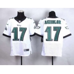 Men's Philadelphia Eagles #17 Nelson Agholor 2014 Nike White Elite Jersey