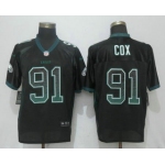 Men's Philadelphia Eagles #91 Fletcher Cox Black Drift Stitched NFL Nike Fashion Jersey
