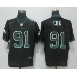 Men's Philadelphia Eagles #91 Fletcher Cox Black Drift Stitched NFL Nike Fashion Jersey