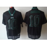 Nike Philadelphia Eagles #10 DeSean Jackson Lights Out Black Elite Jersey