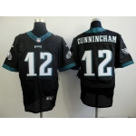Nike Philadelphia Eagles #12 Randall Cunningham 2014 Black Elite Jersey