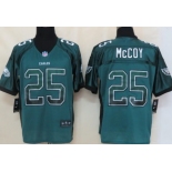 Nike Philadelphia Eagles #25 LeSean McCoy Drift Fashion Green Elite Jersey