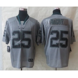 Nike Philadelphia Eagles #25 LeSean McCoy Lights Out Gray Elite Jersey