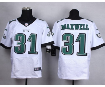 Nike Philadelphia Eagles #31 Byron Maxwell 2014 White Elite Jersey